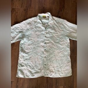 Havana Nines, 100% linen Shirt Size XL